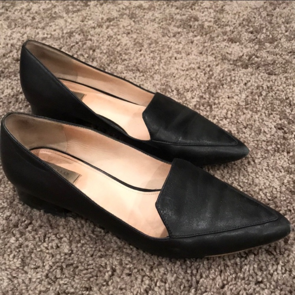 Cole Haan pointed toe Black Flats